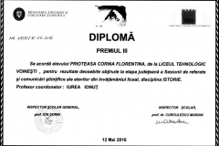 Diploma Prioteasa Corina